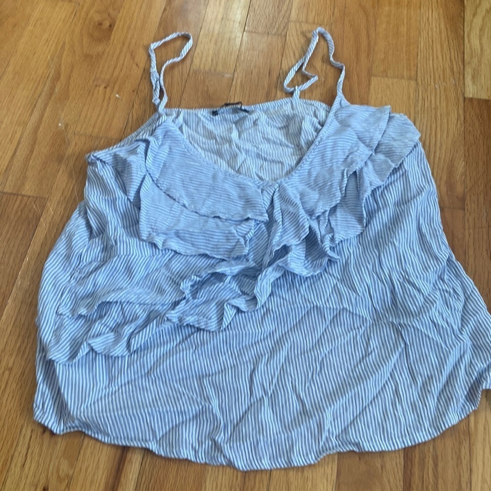 Women’s American Eagle Outfitters top. Blue/white. Size S